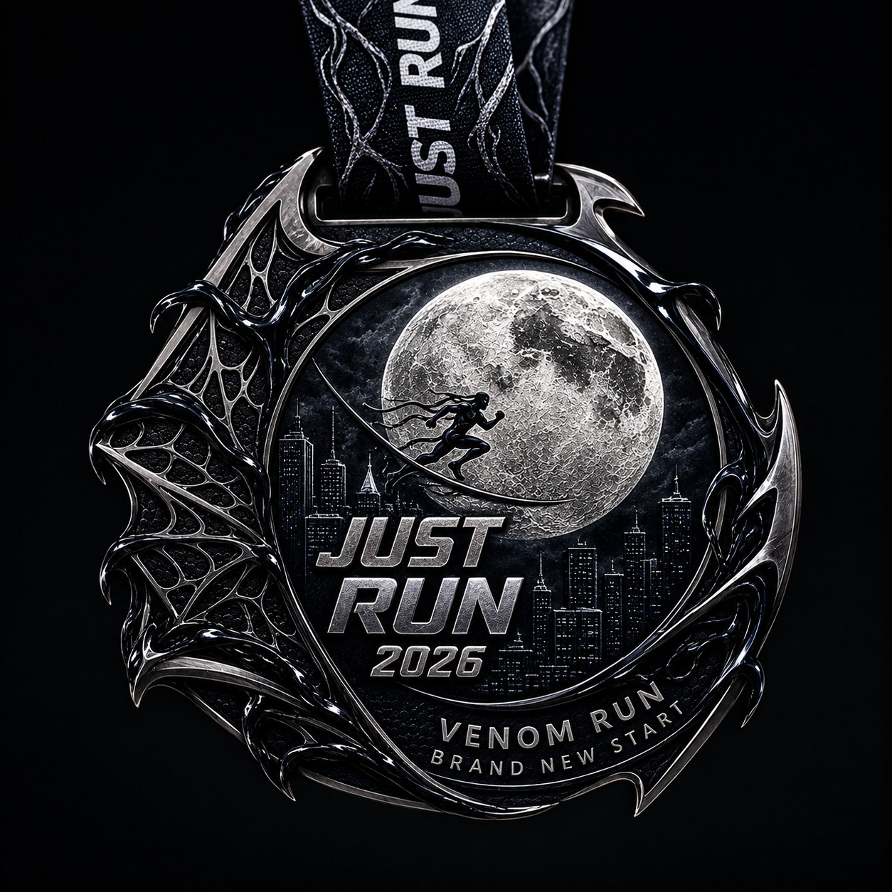 Медаль забігу Venom Run